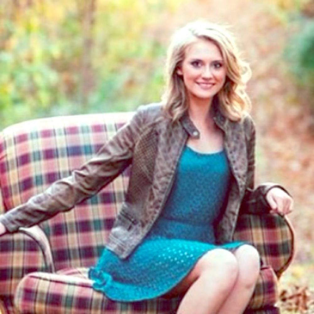 Teal Lace dress